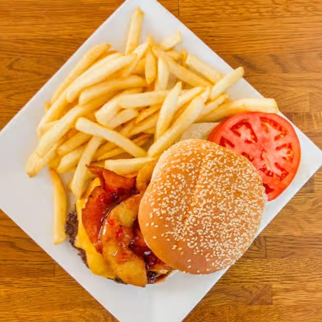 Smoke House Burger.