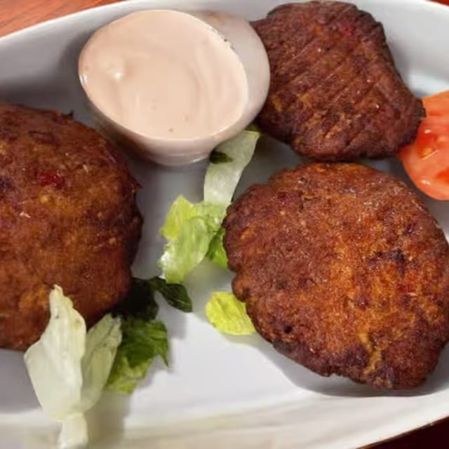 Salmon Croquettes.