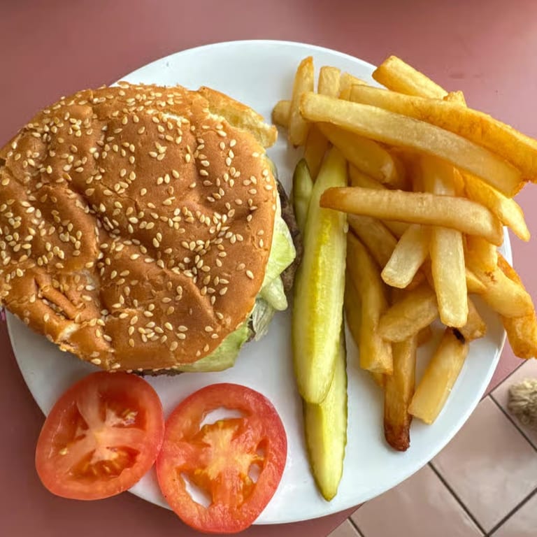 Indulge in Our Cheeseburger
