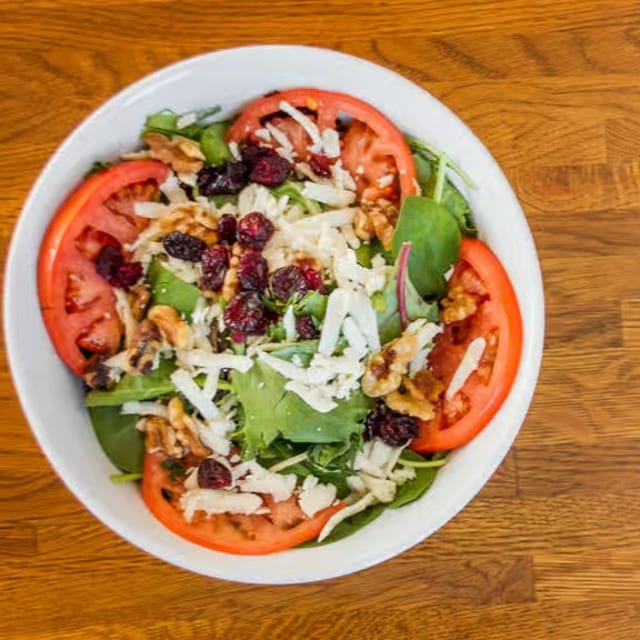 Mixed Greens Tropical Garden Salad.