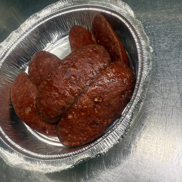 Beef Sausage.