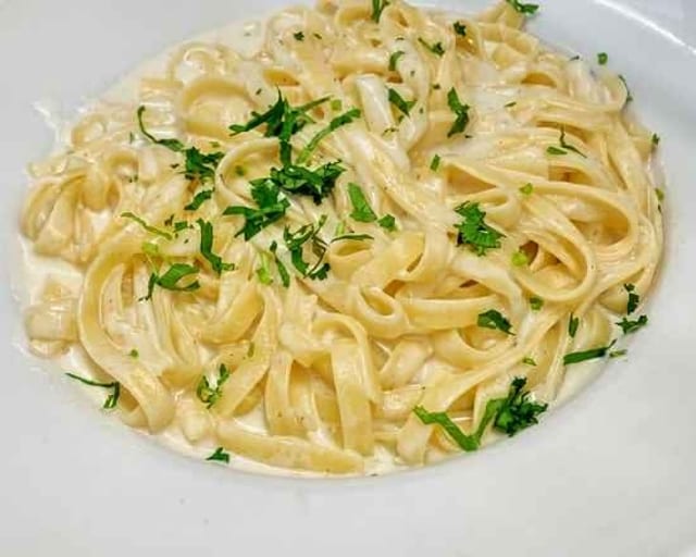 Fettuccine Alfredo.